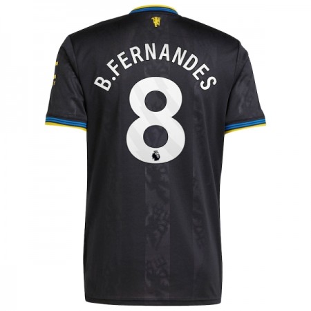 Maglia Manchester United B. Fernandes 8 Terza Divisa 2025-26